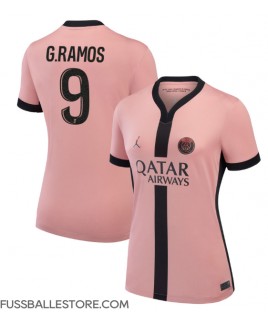 Günstige Paris Saint-Germain Goncalo Ramos #9 3rd trikot Damen 2024-25 Kurzarm